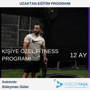 Kişiye Özel Fitness Programı – 12 Aylık