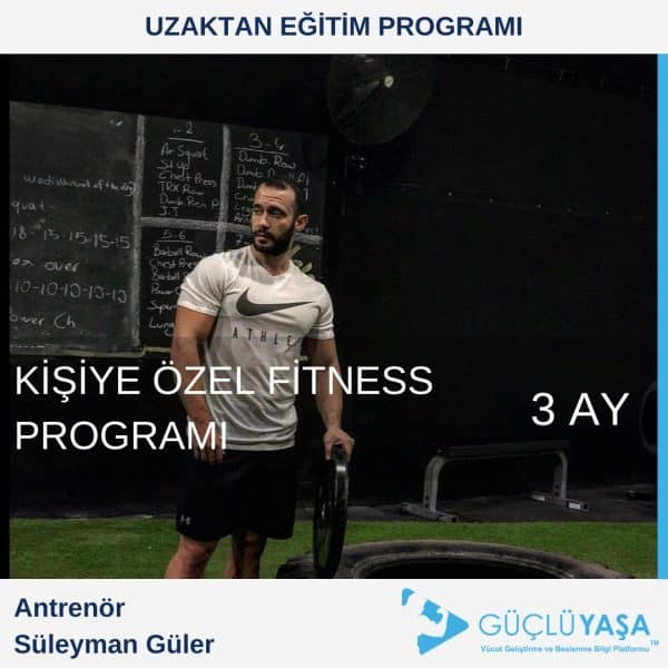 Kişiye Özel Fitness Programı – 3 Aylık